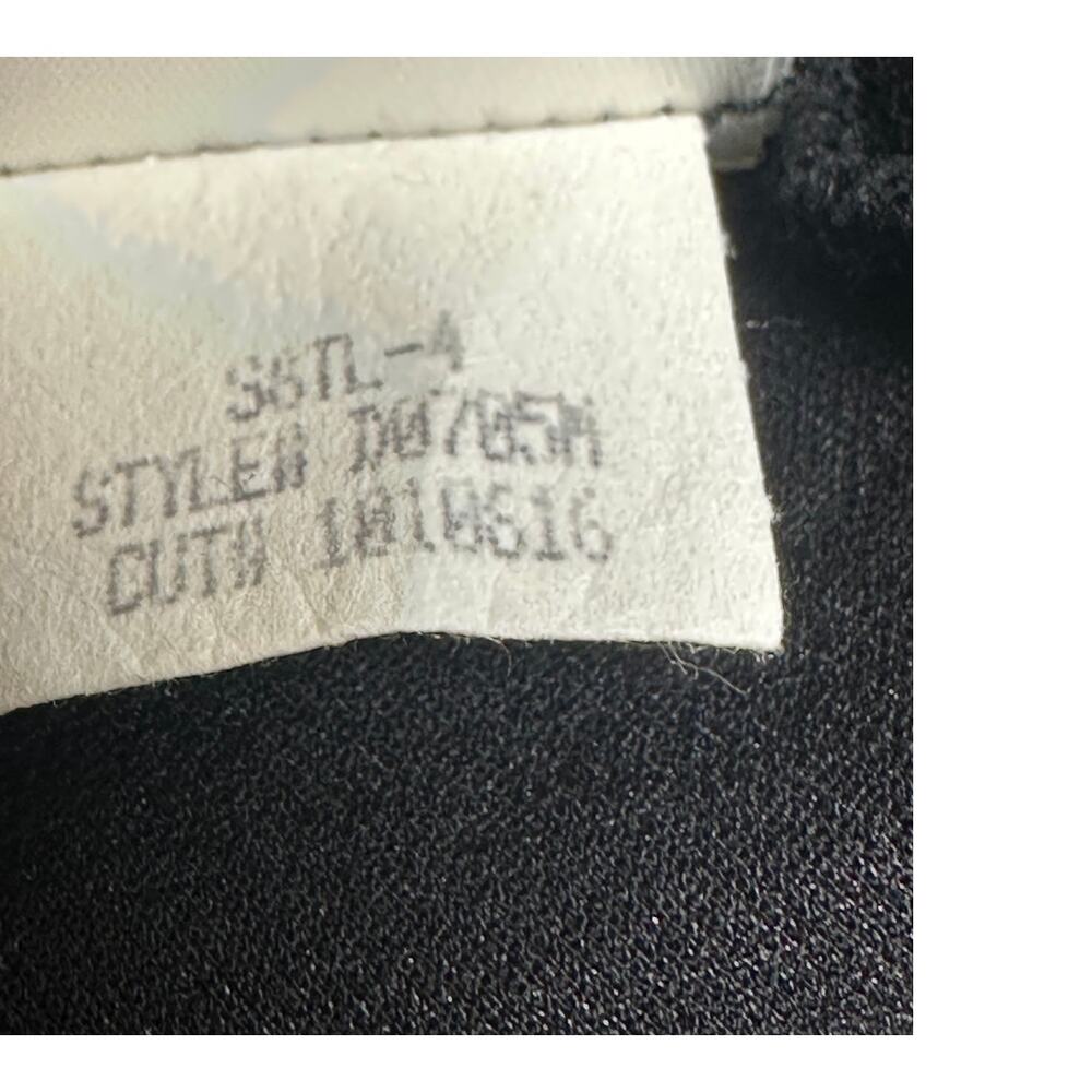 Eileen Fisher Black Sleeveless Stretch Jersey A-Line Midi Dress Women's L - Picture 10 of 10